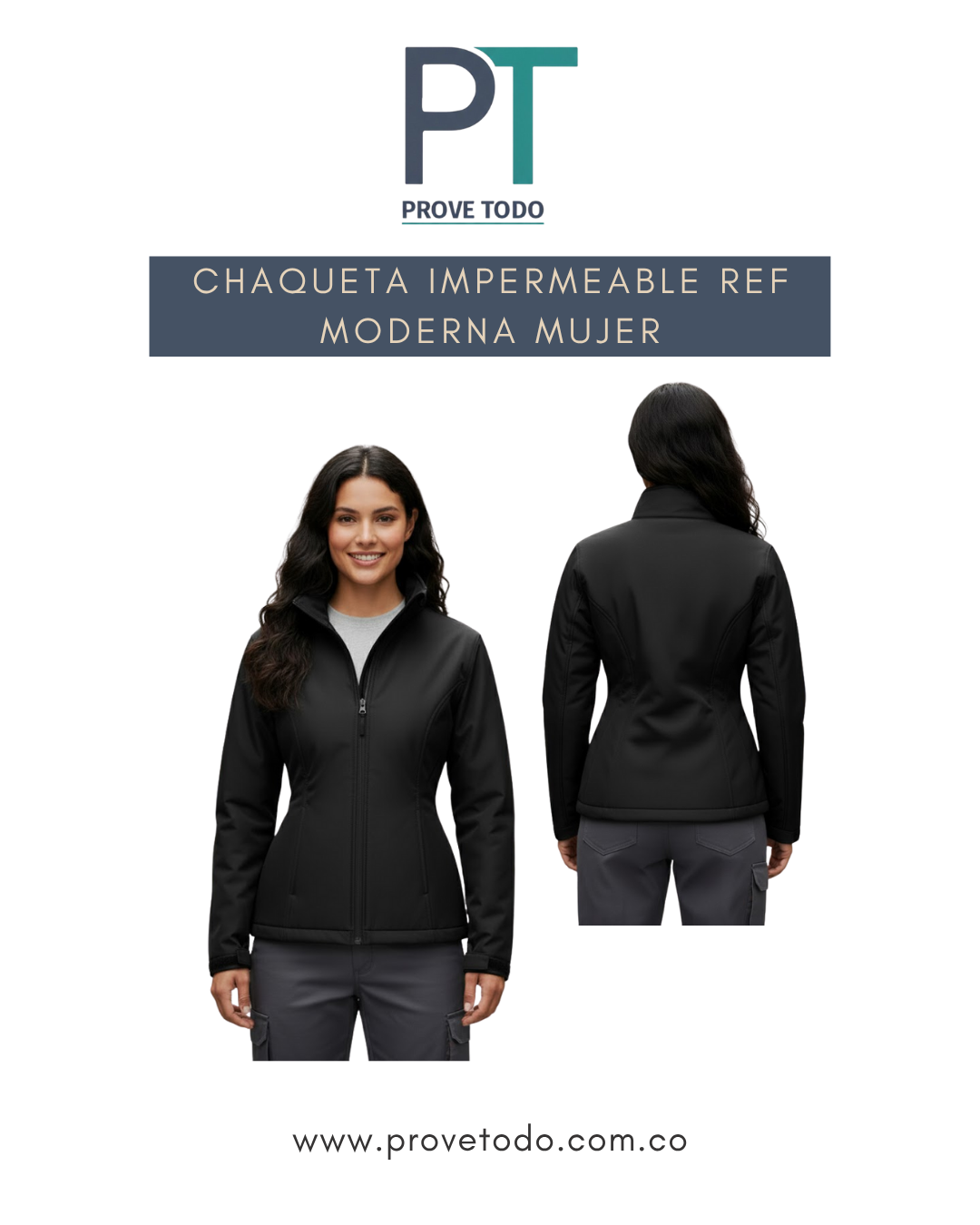CHAQUETA IMPERMEABLE REF MODERNA MUJER