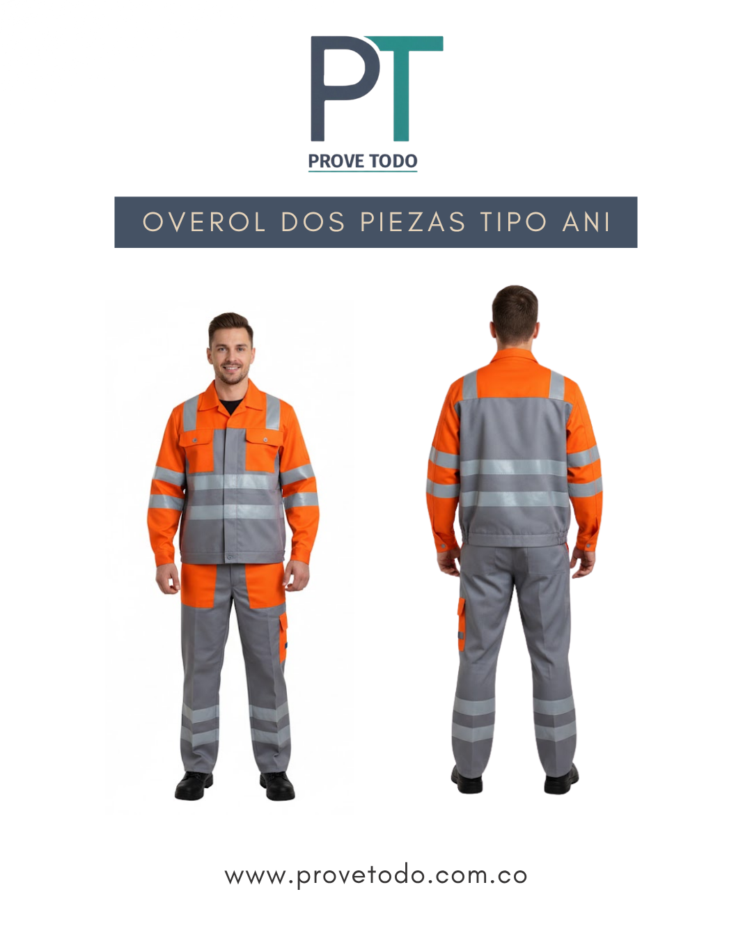 OVEROL DOS PIEZAS TIPO ANI